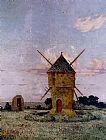 Ferdinand Loyen Du Puigaudeau Canvas Paintings - Brittany near Pulis